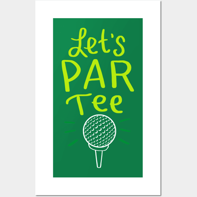 Funny Golf Shirts and Gifts - Lethes Par Tee / Party Wall Art by Shirtbubble